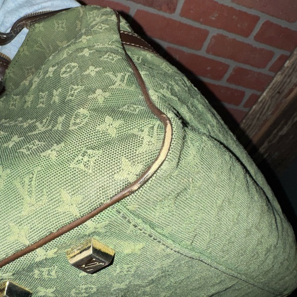 LV Green Denim Mini Lin - Picture 12 of 16